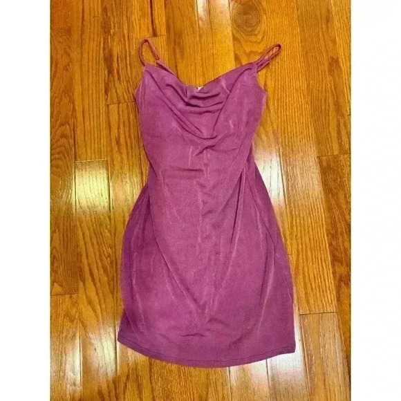 Rolla Coster Los Angeles Women's Purple Spaghetti Strap Dress Medium Y2K 90s - Picture 1 of 5